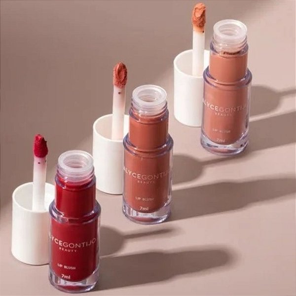 LIP BLUSH - BATOM x BLUSH x SOMBRA - ALYCE GONTIJO