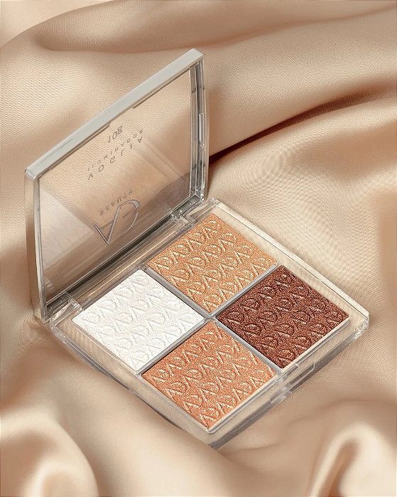 PALETA DE ILUMINADOR VOGLIA - 4 CORES - ALYCE GONTIJO