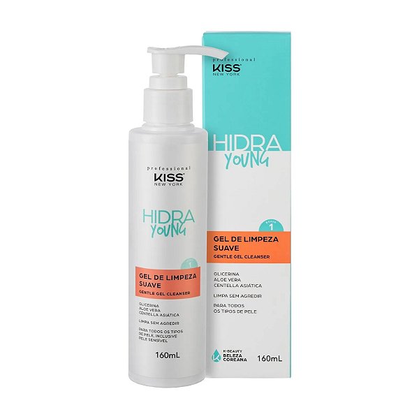 GEL DE LIMPEZA SUAVE HIDRA YOUNG - 106ml - KISS NEW YORK