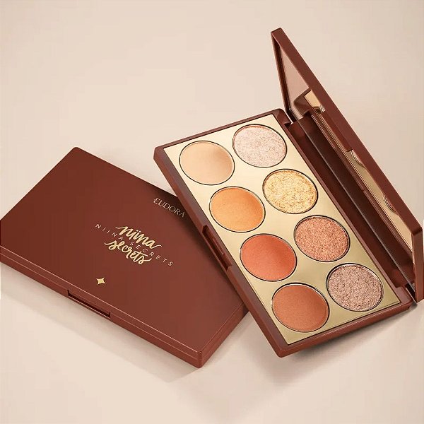 PALETA DE SOMBRA NEUTRALS - NINA SECRETS - EUDORA