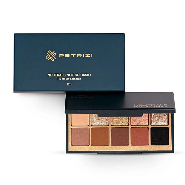 PALETA DE SOMBRAS NEUTRALS NOT SO BASIC - PETRIZI