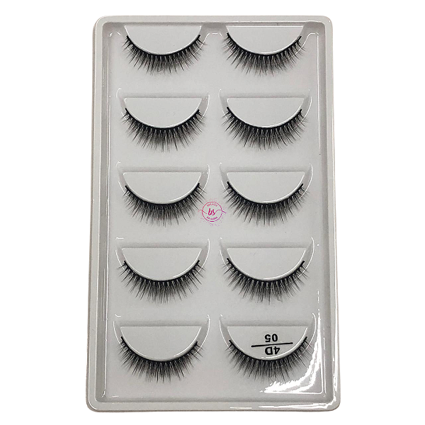 CARTELA DE CÍLIOS 4D - MODELO 05