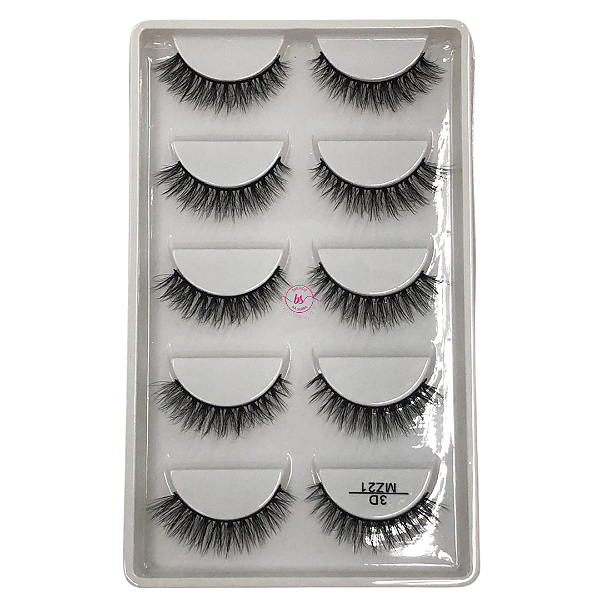 CARTELA DE CÍLIOS 3D - MODELO MZ21