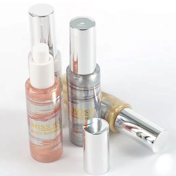 BODY SHIMMER MIST SPRAY ILUMINADOR CINTILANTE - 60ml - MISS RÔSE