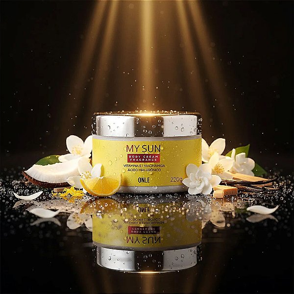 MY SUN BODY CREAM FRAGRANCE - 220g - ONLE COSMÉTICOS
