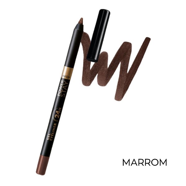 LÁPIS DELINEADOR EM GEL LONGA DURAÇÃO - 1,2g - COLOR STAY - AVON