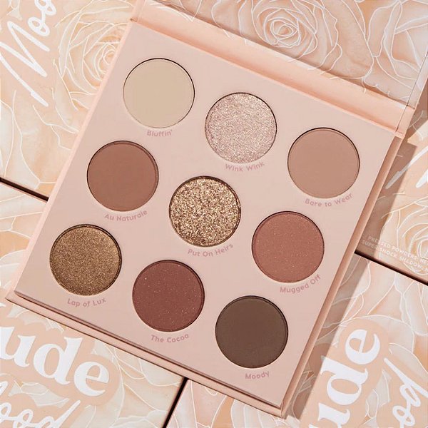 PALETA DE SOMBRAS NUDE MOOD - 09 CORES - COLOURPOP