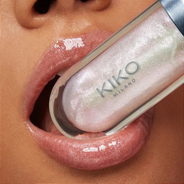 3D HYDRA LIPGLOSS nº47 - WHITE UNICORN - EDIÇÃO LIMITADA - 6,5ml - KIKO MILANO