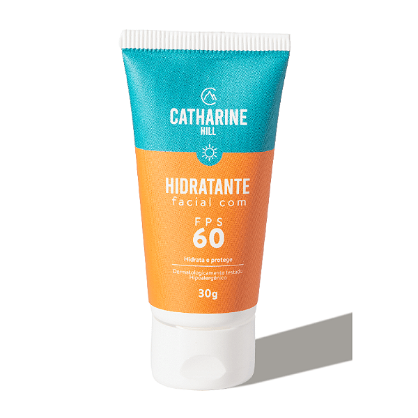 HIDRATANTE FACIAL COM FPS60 - 30g - CATHARINE HILL