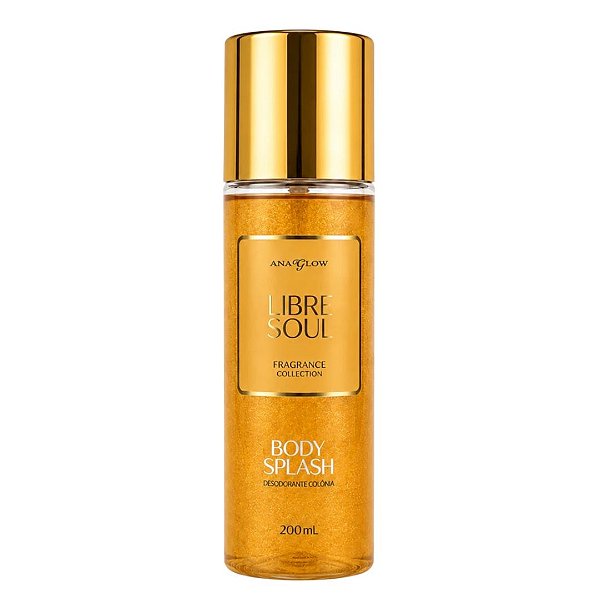 LIBRE SOUL - BODY SPLASH COM BRILHO - 200ml - ANA GLOW