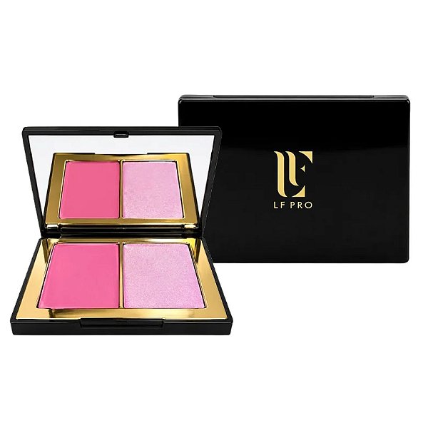 DUO BLUSH E ILUMINADOR CREAM COLOR - 13,8g - LF PRO