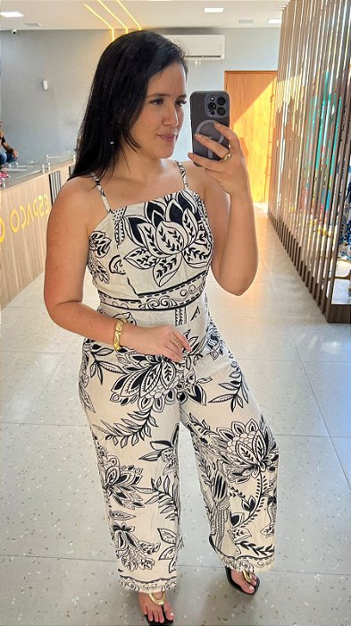 Macacão Natália Branco