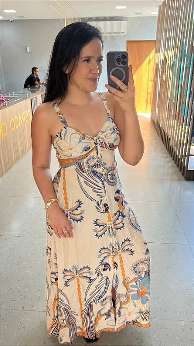 Vestido Bali - Azul