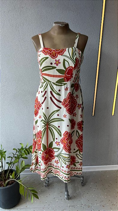 Vestido Midi Joana - Plus Size