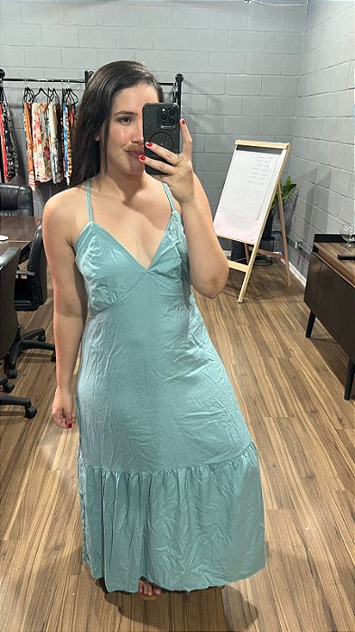 Vestido Longo Martina - Algodão