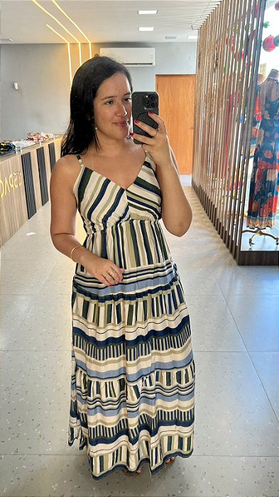 Vestido Virgínia - Listras