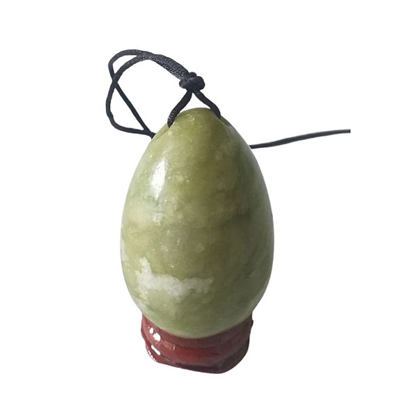 yoni egg jade perfurado 4.5 cm ( Importado)