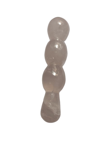 Dildo de quartzo rosa 16 cm