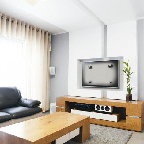 Suporte Fixo Universal de Parede Para TVs de 14” a 84” Até 100 kg