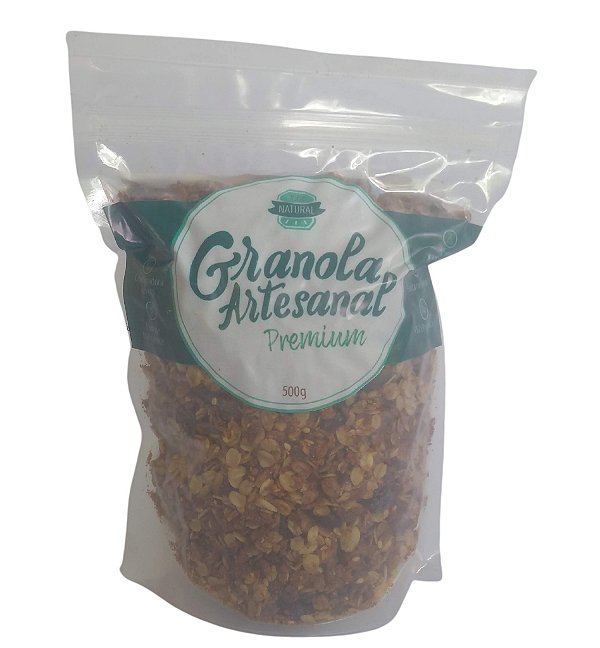 Granola Artesanal Premium 500g. 75% orgânica.