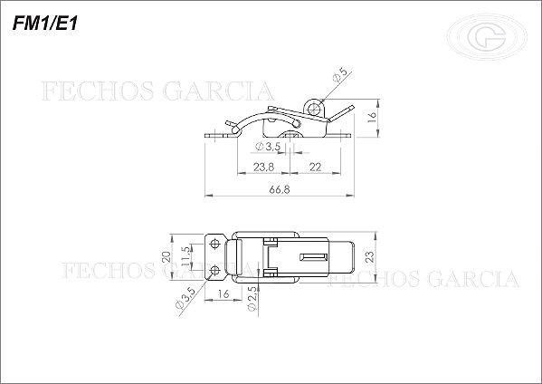 Fecho Rápido FM1 INOX 304