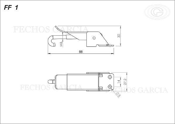 Fecho Rápido FF1 INOX