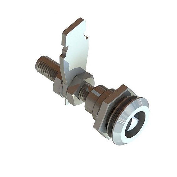 Fecho lingueta clássico com prolongador triângulo