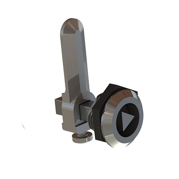 Fecho Lingueta Flash Bucha Chave Zamak