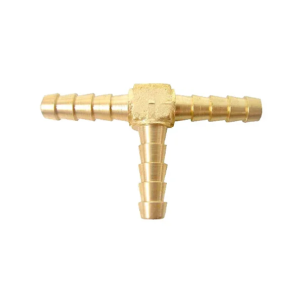 Emenda TÊ Para Mangueira 1/4x1/4x1/4 Zamac Garden