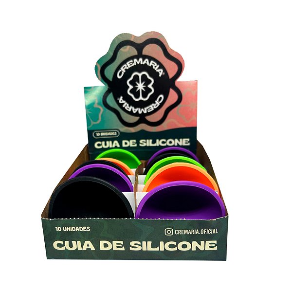 Cuia Silicone Cremaria Grande C/10