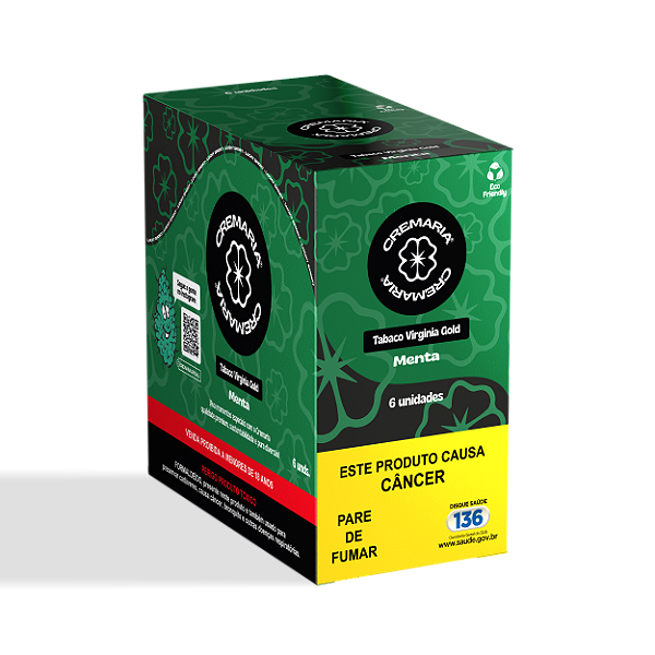 Display Cremaria Sabor Menta C/ 6 bag 25gr