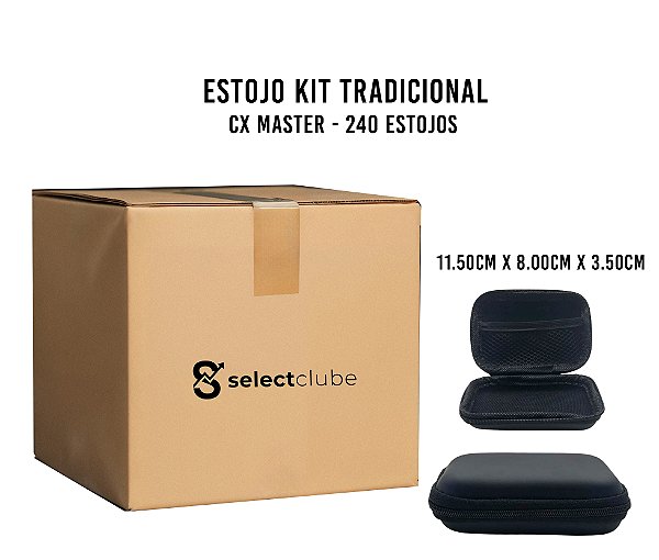 Estojo Kit Tradicional Cremaria - Cx Master 100 und