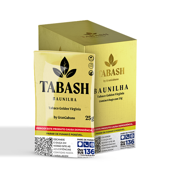 Tabaco Tabash Baunilha