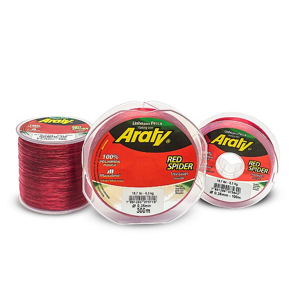 Linha Mazzaferro Araty Red Spider 300m
