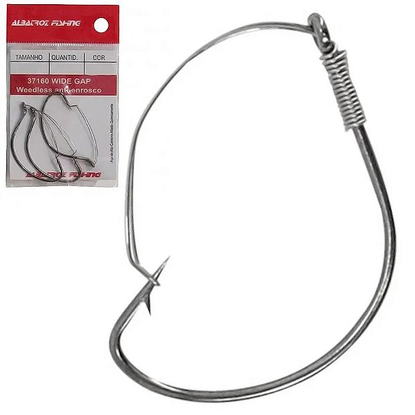 Anzol Albatroz Anti Enrrosco wide gap 37160