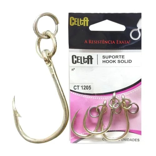 Anzol Celta Suporte Hook Solid CT-1205