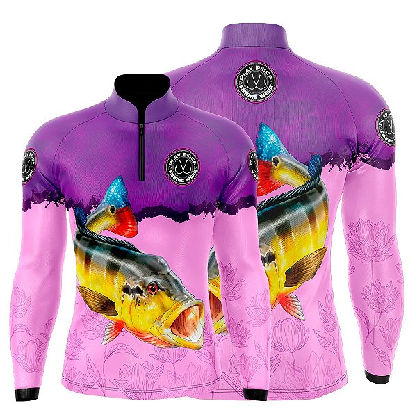 Camisa Play Pesca Girls Tucunaré 03 Infantil