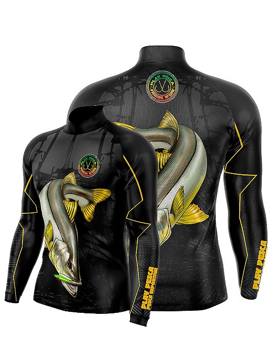Camisa Play Pesca Robalo 02 Adulto