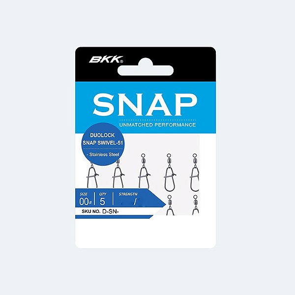 Snap com girador BKK Duolock Swivel-51