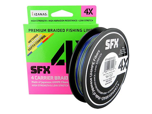 Linha Sufix SFX 4X Multicolor - 300m