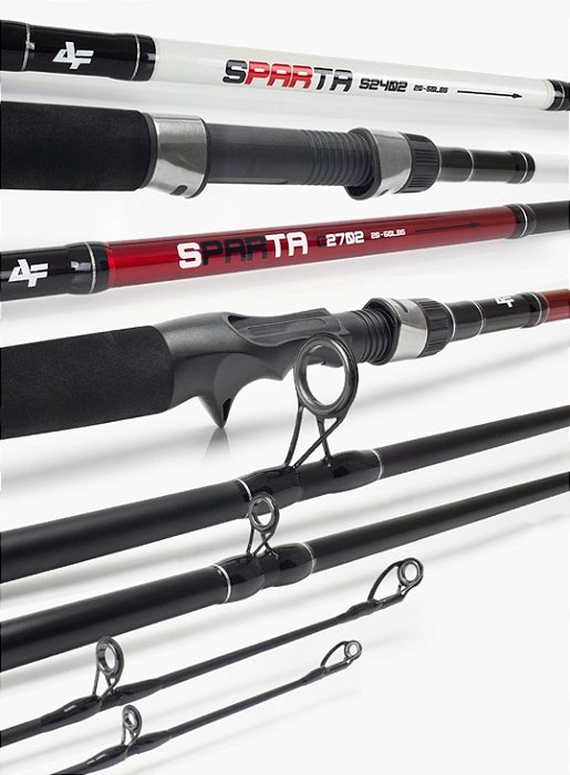 Vara Albatroz Sparta Cast Vermelha