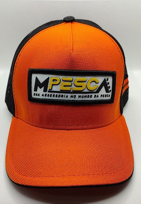 Boné Casual MPesca Shop Laranja