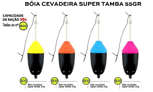 Bóia Cevadeira Barão Super Tamba Ref. 802- 55g