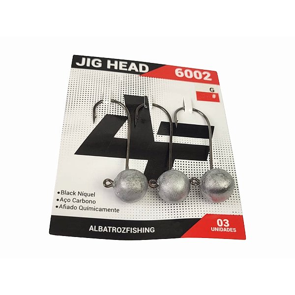 Anzol Albatroz Jig Head 2/0#- Ref- 6002