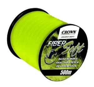 Linha Crown Fiber Soft 500m