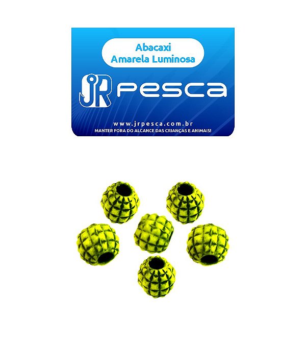 Miçanga JR Pesca Abacaxi Luminosa