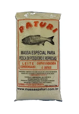 Massas Paturi para Carpa Cabeçuda 2kg
