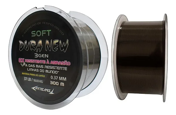 Linha Artemis Dura New 3Gen 8X Soft Black 300m