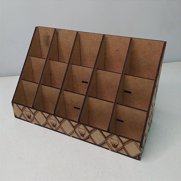 Porta Utensílios Universal Elevado com Divisórias MDF