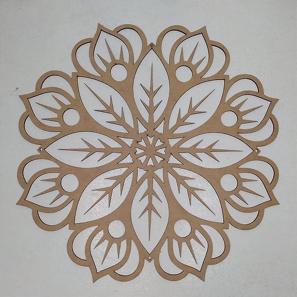 Mandala Flor modelo 2 MDF
